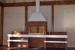 Фото Барбекю комплекс из кирпича №37 «Коломна»