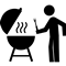 Мангал-гриль-камин-подвесной котелок